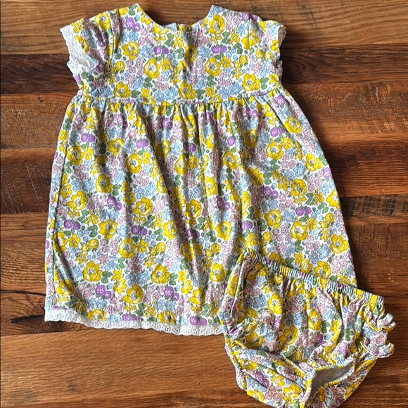 Baby Boden Other - Baby Boden Floral Baby Dress with Bloomers